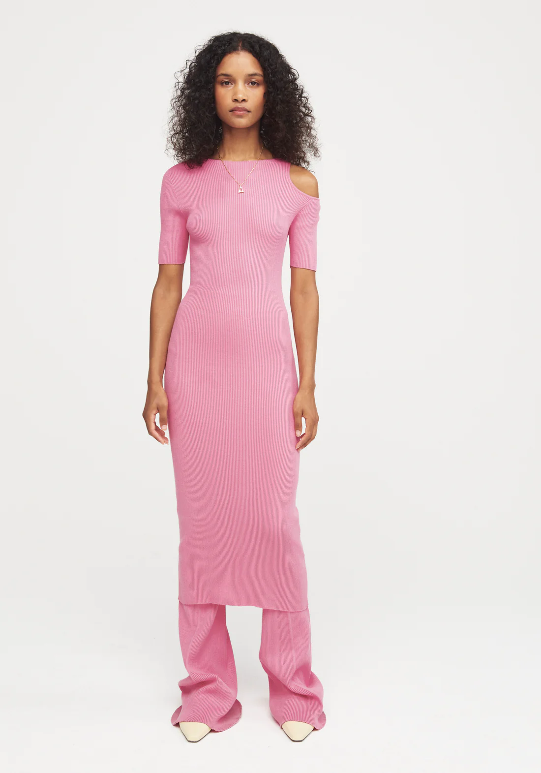 AERON - ZERO203 MID-LENGTH MIDI DRESS