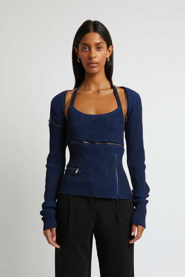 CHRISTOPHER ESBER - REVALER KNIT L/S TOP