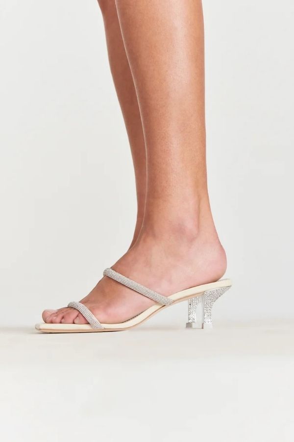 CULT GAIA - NAMI SANDAL WHITE SANDALS