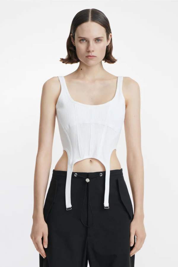 DION LEE - COMBAT CORSET TANK TOP