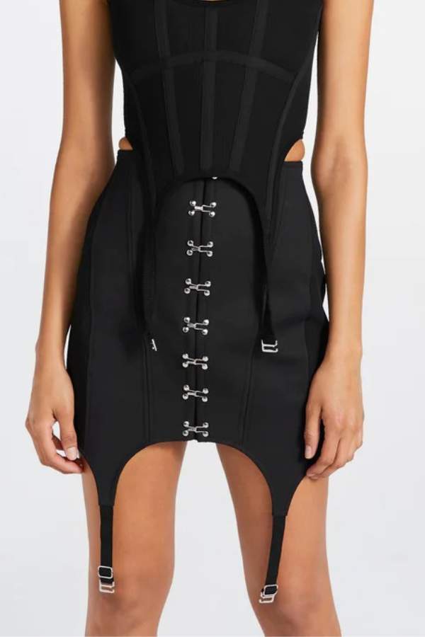 DION LEE - CORSET GARTER SKIRT