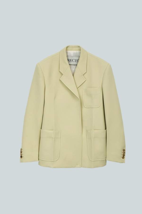 RECTO - WAIST UP HOURGLASS JACKET (LEMON YELLOW)