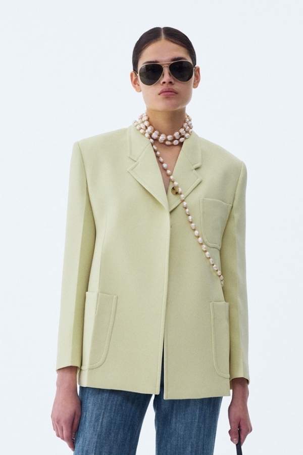 RECTO - WAIST UP HOURGLASS JACKET (LEMON YELLOW)