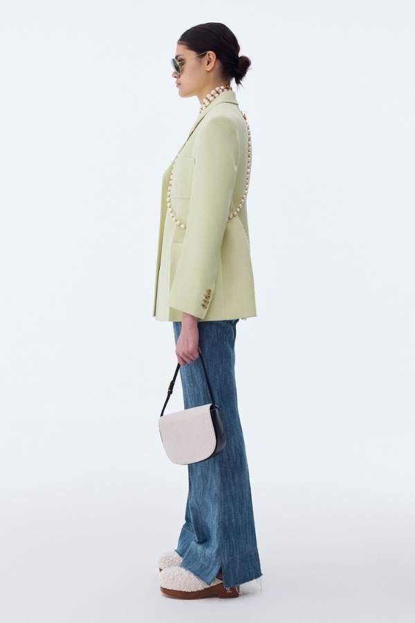 RECTO - WAIST UP HOURGLASS JACKET (LEMON YELLOW)