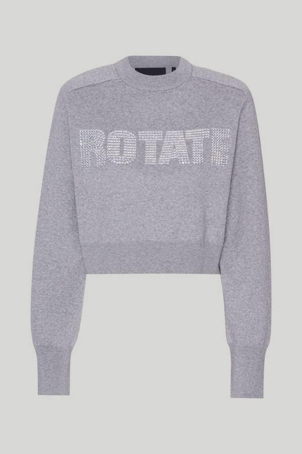 ROTATE - FIRM KNIT CROPPED JUMPER